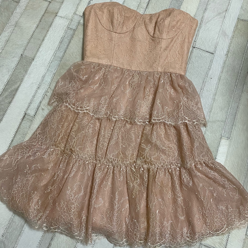 Bcbgmaxazria Lilah Strapless Dress